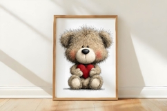 Watercolor Soft Love Clipart Png Product Image 3