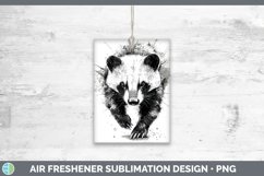 GorgeousWatercolor Splash Air Freshener design.