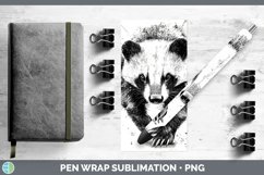 GorgeousWatercolor Splash Pen Wrap design.