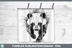 GorgeousWatercolor Splash Tumbler design.