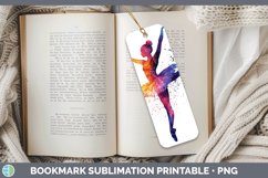 GorgeousWatercolor Splash Bookmark design.