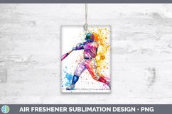 GorgeousWatercolor Splash Air Freshener design.