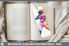 GorgeousWatercolor Splash Bookmark design.