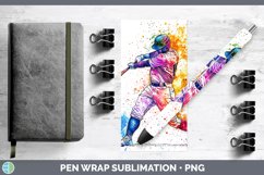 GorgeousWatercolor Splash Pen Wrap design.