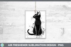 GorgeousWatercolor Splash Air Freshener design.