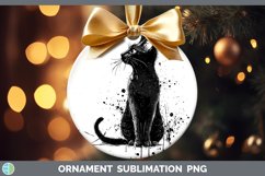 GorgeousWatercolor Splash Ornament design.