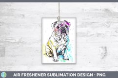 GorgeousWatercolor Splash Air Freshener design.