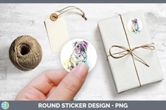 GorgeousWatercolor Splash Stickers design.