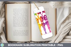 GorgeousWatercolor Splash Bookmark design.
