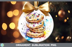 GorgeousWatercolor Splash Ornament design.