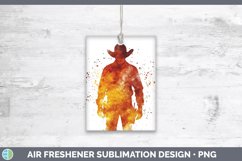 GorgeousWatercolor Splash Air Freshener design.