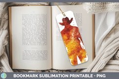 GorgeousWatercolor Splash Bookmark design.