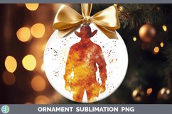 GorgeousWatercolor Splash Ornament design.
