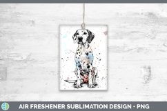 GorgeousWatercolor Splash Air Freshener design.