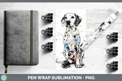 GorgeousWatercolor Splash Pen Wrap design.
