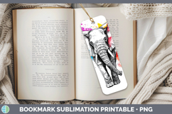 GorgeousWatercolor Splash Bookmark design.
