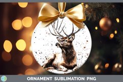 GorgeousWatercolor Splash Ornament design.