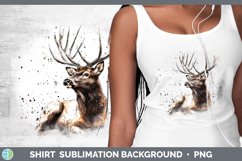 GorgeousWatercolor Splash Shirt design.