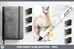GorgeousWatercolor Splash Farm Pen Wrap design.