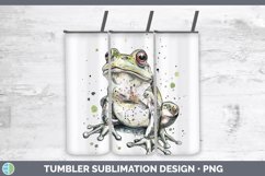 GorgeousWatercolor Splash Farm Tumbler design.