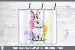 GorgeousWatercolor Splash Farm Tumbler design.