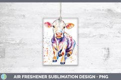 GorgeousWatercolor Splash Farm Air Freshener design.