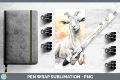 GorgeousWatercolor Splash Farm Pen Wrap design.