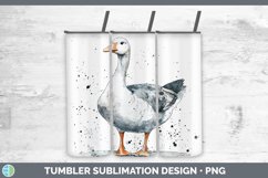GorgeousWatercolor Splash Farm Tumbler design.