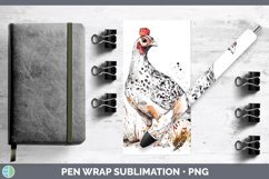 GorgeousWatercolor Splash Farm Pen Wrap design.
