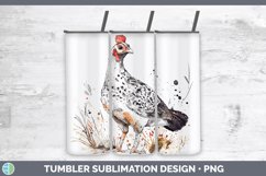 GorgeousWatercolor Splash Farm Tumbler design.