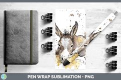 GorgeousWatercolor Splash Farm Pen Wrap design.