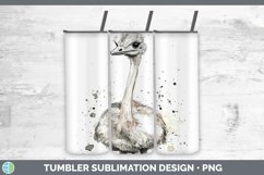 GorgeousWatercolor Splash Farm Tumbler design.
