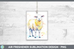 GorgeousWatercolor Splash Farm Air Freshener design.
