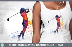 GorgeousWatercolor Splash Shirt design.