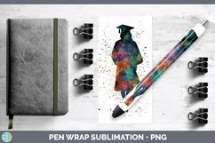 GorgeousWatercolor Splash Pen Wrap design.