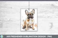 GorgeousWatercolor Splash Air Freshener design.