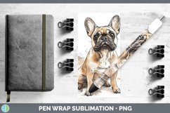 GorgeousWatercolor Splash Pen Wrap design.