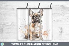 GorgeousWatercolor Splash Tumbler design.