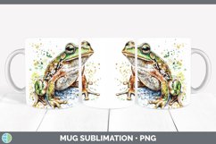 GorgeousWatercolor Splash Mug Wrap design.