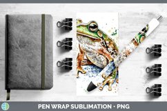 GorgeousWatercolor Splash Pen Wrap design.