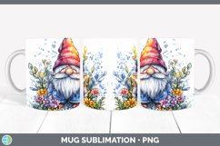GorgeousWatercolor Splash Mug Wrap design.