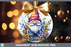GorgeousWatercolor Splash Ornament design.