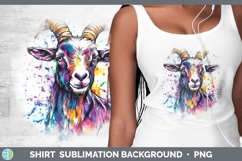 GorgeousWatercolor Splash Shirt design.