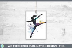 GorgeousWatercolor Splash Air Freshener design.