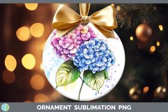 GorgeousWatercolor Splash Ornament design.