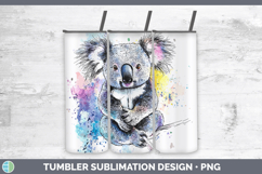 GorgeousWatercolor Splash Tumbler design.