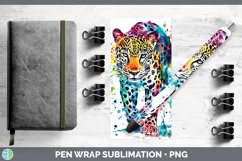 GorgeousWatercolor Splash Pen Wrap design.