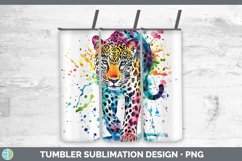 GorgeousWatercolor Splash Tumbler design.