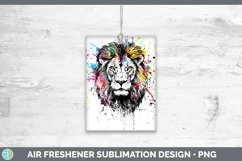 GorgeousWatercolor Splash Air Freshener design.