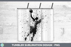 GorgeousWatercolor Splash Tumbler design.